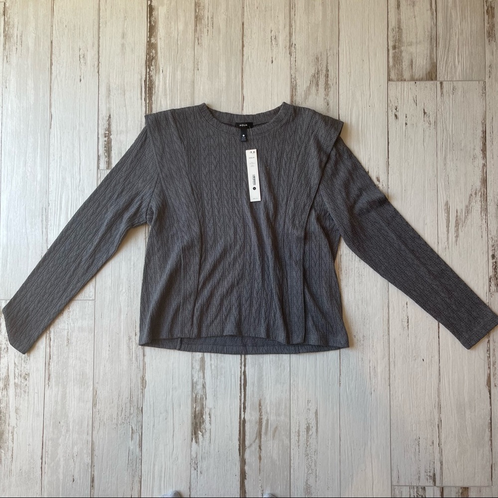 Aqua Long Sleeve sweater